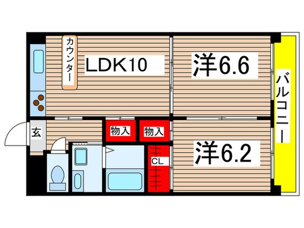 ジュノスの物件間取画像